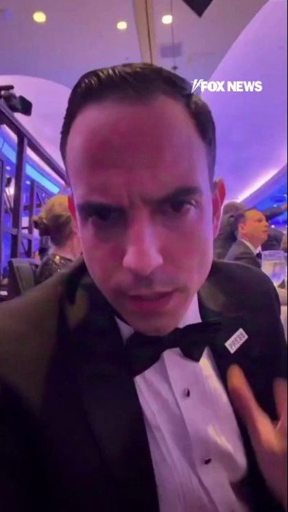WATCH: Trey Yingst reports live from WHCD during shooting