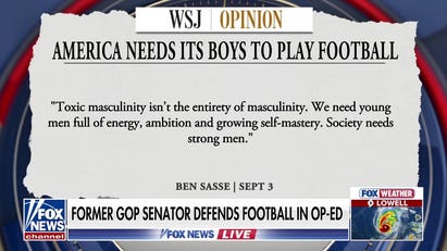 Former GOP Sen Ben Sasse defends football, says America needs boys to play the sport