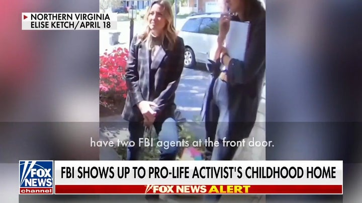 FBI agents show up to pro-life activist's childhood home