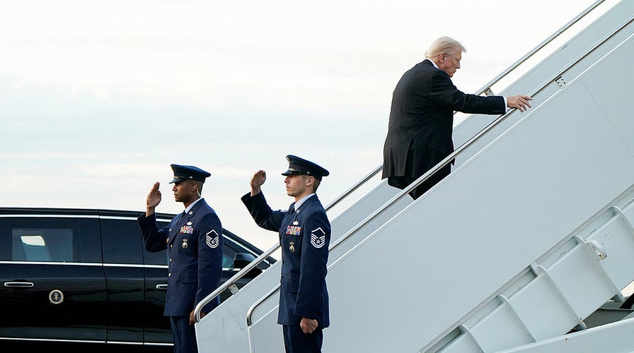 WATCH: Trump departs the White House en route to Florida