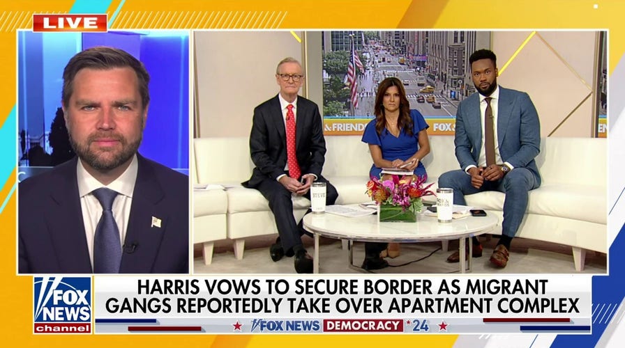 JD Vance sends message to Harris as migrant gang takes over Colorado