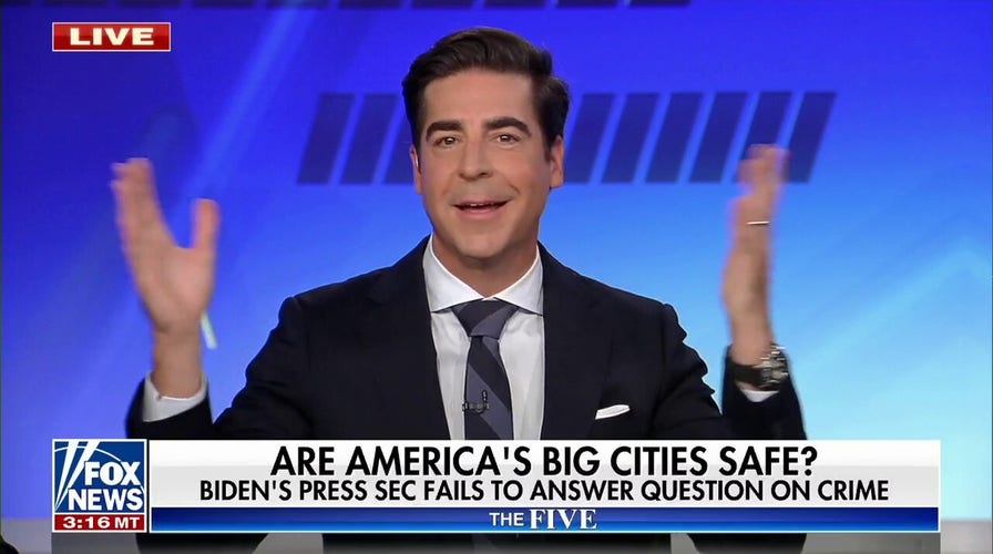 Jesse Watters on homeless man's attack on NYC woman: Where's AOC? Where Hochul?