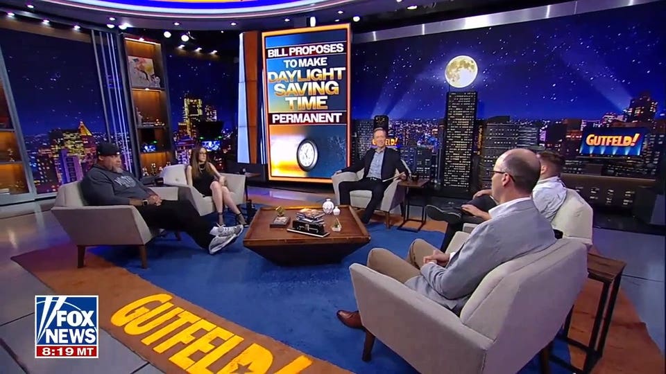 'Gutfeld!': Make Daylight saving time permanent