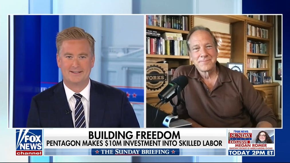 Mike Rowe touts $10M Pentagon investment in skilled trades