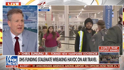 DHS shutdown leads to widespread airport chaos with no end in sight