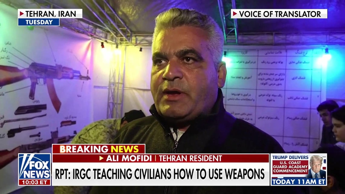 Iran reportedly teaching civilians how to use weapons