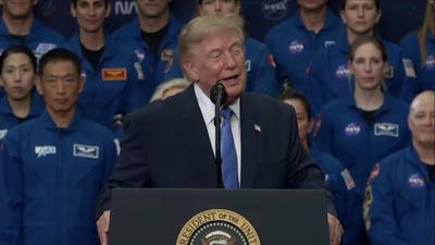 Trump announces new US Space Academy to train military, civilian space leaders