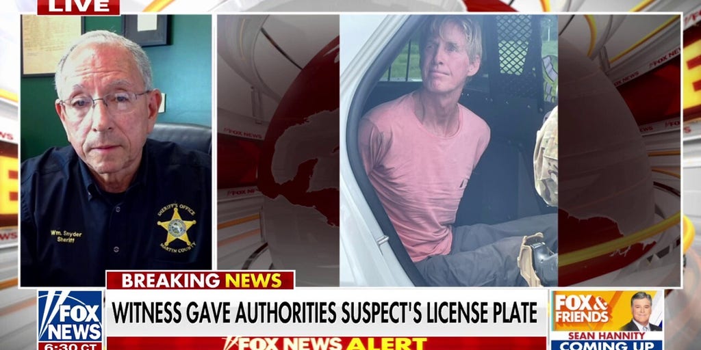 Florida sheriff describes 'complex scene' during arrest of would-be Trump shooter