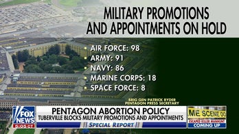 Sen. Tuberville blocks military promotions and appointments