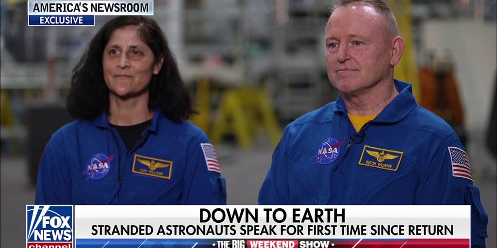 Rescued astronauts share first reactions to hearing they would stay in space longer than original timeline