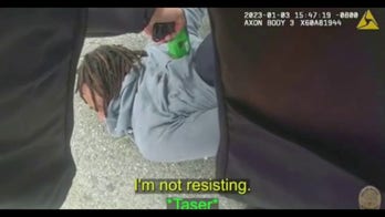 Newly released camera footage of the arrest of Keenan Anderson