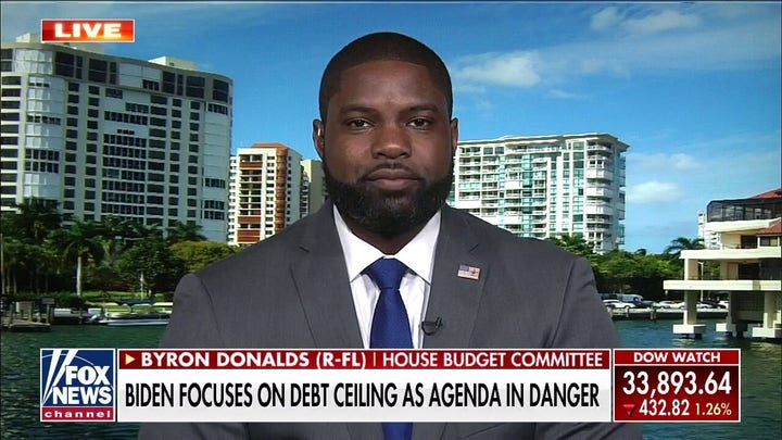 Byron Donalds: Joe Biden has no credibility, is ‘gaslighting’ the American people with debt ceiling talks
