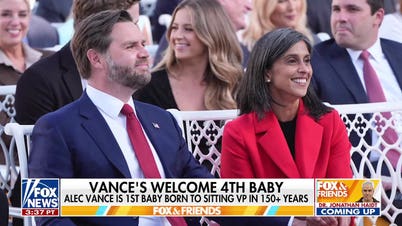 JD Vance and Usha Vance announce birth of son