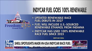 Shell president addresses surging gas prices, spotlights renewable race fuel