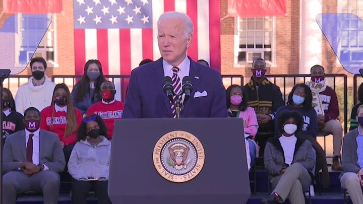 Biden referred to Harris as 'president' several times throughout his presidency