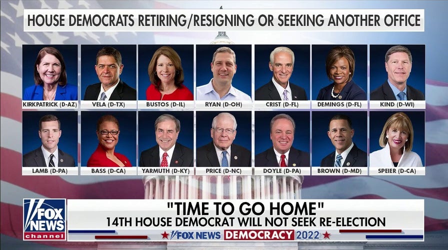 Democratic retirements fuel GOP midterm optimism