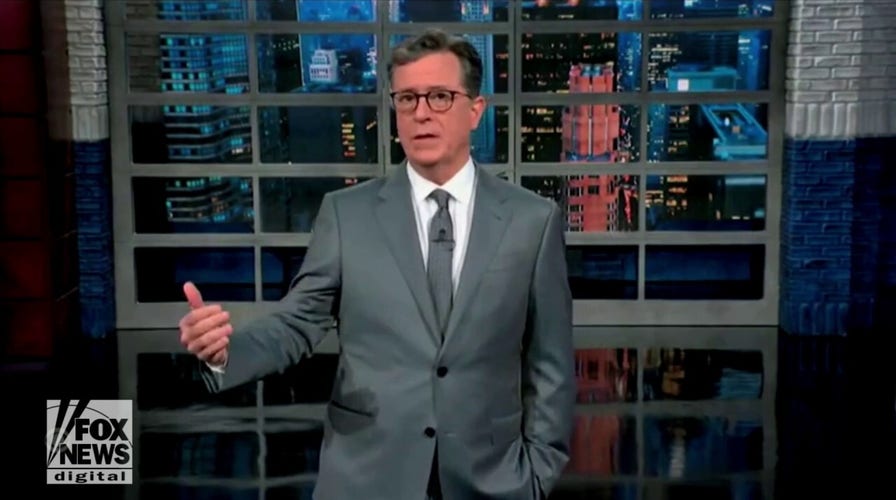 Colbert actually skewers MSNBC, CNN for redefining recession, implies they’re not ‘qualified’ to speak on issue