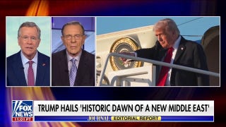 Trump touts the dawn of a new Middle East