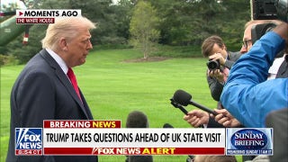 Trump rips into ABC reporter after being asked about Pam Bondi's 'hate speech' remarks