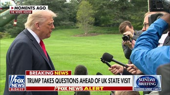 Trump rips into ABC reporter after being asked about Pam Bondi's 'hate speech' remarks