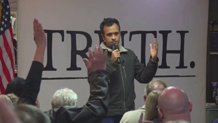 Vivek Ramaswamy claims that he and Trump are the only two America first candidates