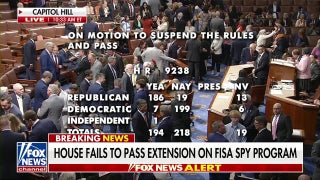 House fails to pass extension on FISA spy program