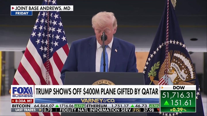 Trump presenta el NUEVO Air Force One, de 400 millones de dólares