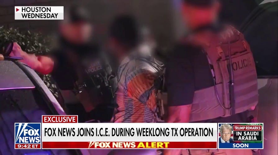 Exclusive video goes inside ICE's Texas operation