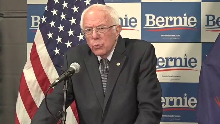 Bernie Sanders calls on President Trump to declare a national emergency in response to coronavirus pandemic