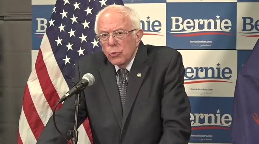 Bernie Sanders calls on President Trump to declare a national emergency in response to coronavirus pandemic