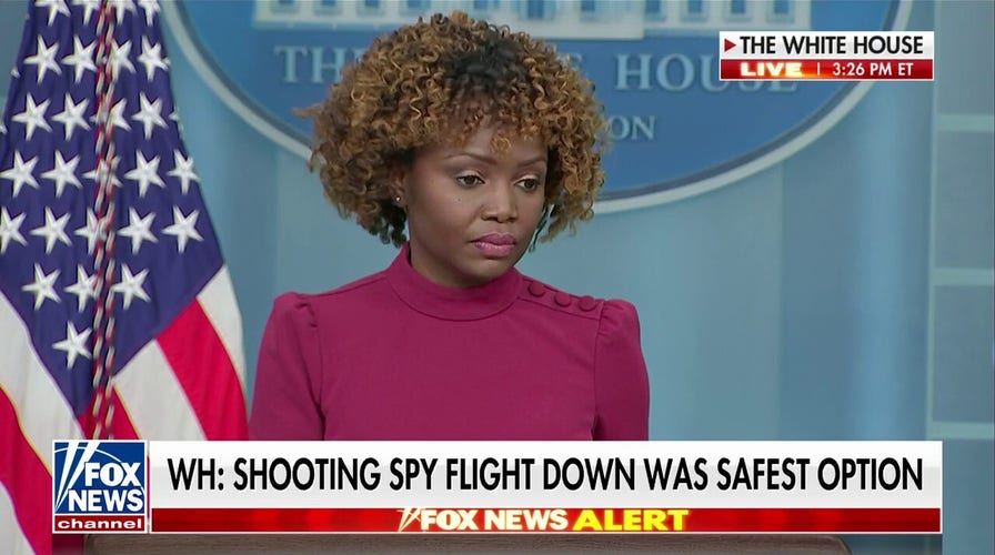 Karine Jean Pierre: China's irresponsible action is visible for the world to see