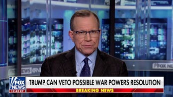 Trump could veto possible war powers resolution