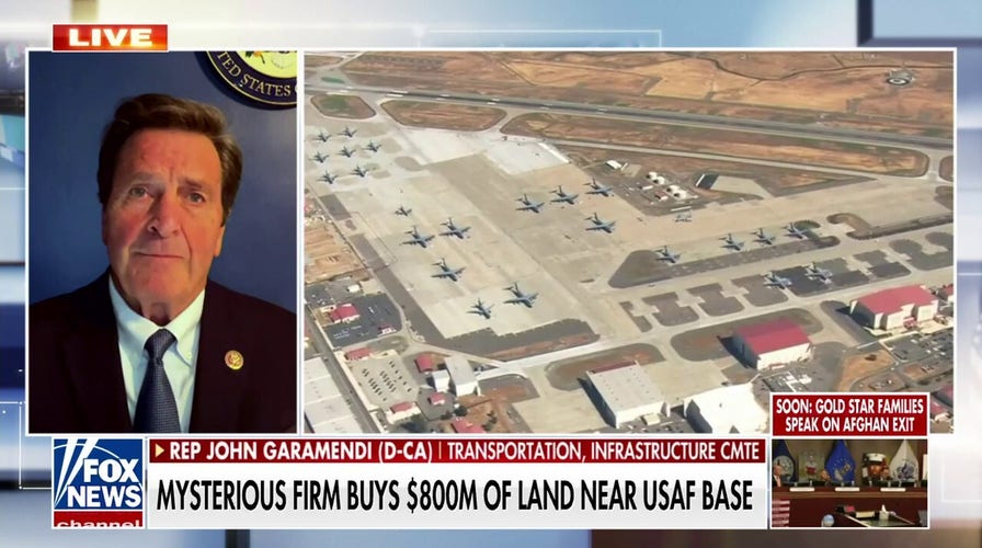 Land grab around Air Force base may be linked to China, lawmakers fear