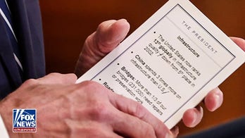 Biden's reliance on notecards during fundraisers concerns donors: Report