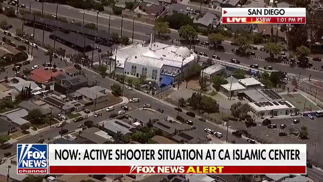 Law enforcement responds to active shooter situation at Calif Islamic center, investigation begins