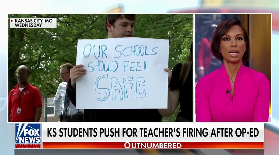 Student push to fire longtime Kansas teacher over anti-woke op-ed