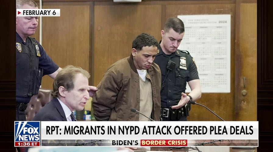 6 migrants in NYPD attack offered plea deals: report