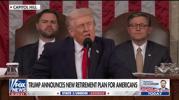 Trump touts new retirement plan, blasts Dems on economy, affordability debate at State of the Union
