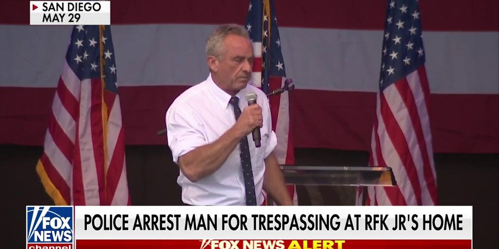 Police arrest man for trespassing at RFK, Jr's home Fox News Video