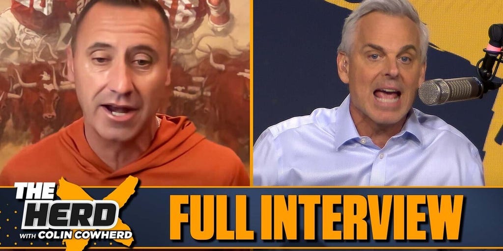 Steve Sarkisian says Texas should UNEQUIVOCALLY be in the playoffs | FULL INTERVIEW | The Herd