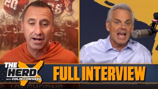 Steve Sarkisian says Texas should UNEQUIVOCALLY be in the playoffs | FULL INTERVIEW | The Herd
