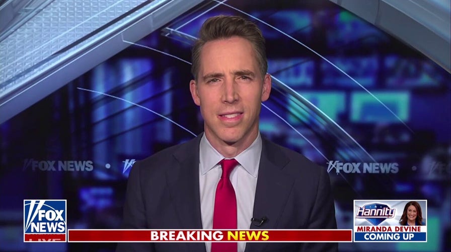 Sen. Josh Hawley: Start protecting Trump and those that attend his rallies