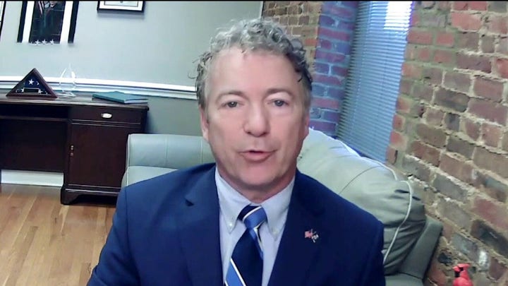 Rand Paul slams ‘bunch of socialist spending’ in coronavirus relief bill