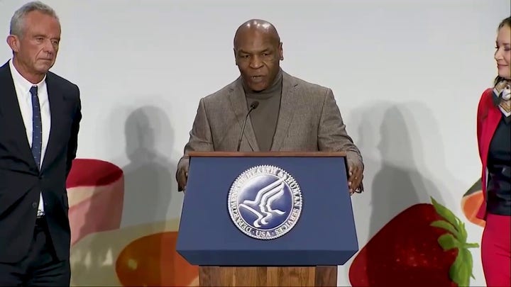Mike Tyson partners with Trump admin to tackle obesity