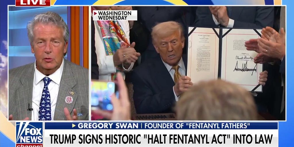 Fentanyl victims' families celebrate Trump's action against drug epidemic: 'Milestone for saving lives'