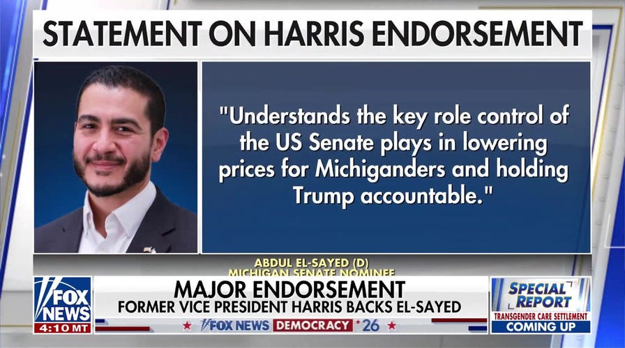 Harris endorses El-Sayed after Michigan primary victory