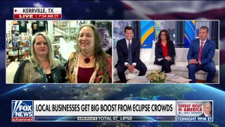 Local Texas businesses get big boost from visitors watching eclipse - Fox News
