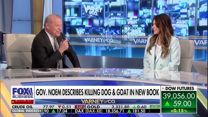 Gov. Kristi Noem talks controversy surrounding new book on FOX Business