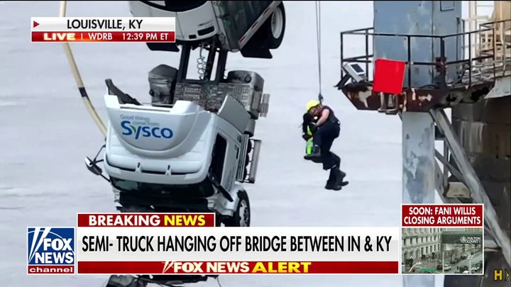 Harrowing Video Captures Semi-Truck Crash and Rescue on Kentucky Bridge