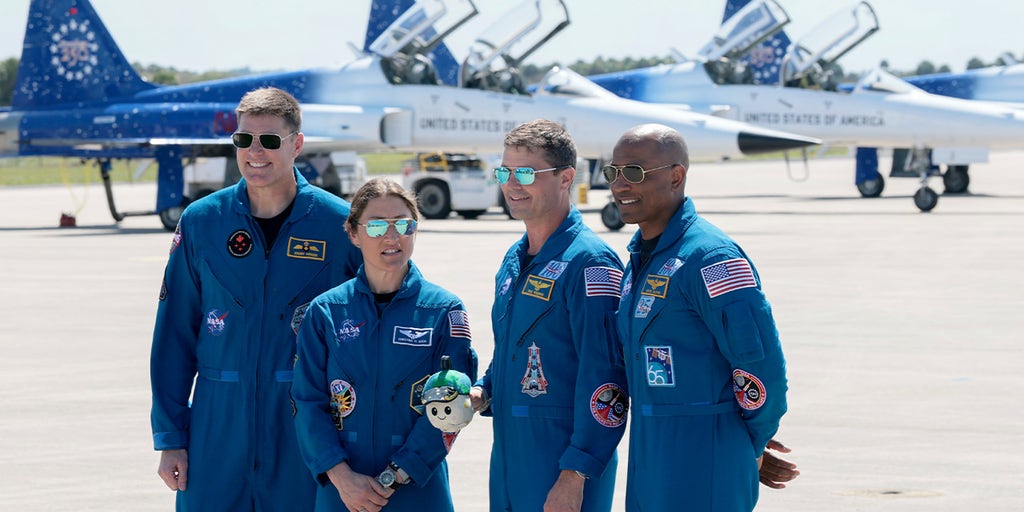 WATCH LIVE: Artemis II crew returns to Houston following historic lunar flyby